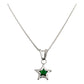Juego Estrella Piedra Amor Regalo Mujer Promesa Plata 925