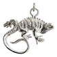Dije Iguana Verde Común Playa Océano Plata Solida Ley 925
