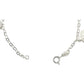 Pulsera Ajustable San Benito Pequeña Medallas Plata Ley 925