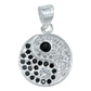 Collar Ying Yang Zirconias Equilibrio Plata Ley 925