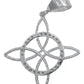 Dije Nudo Bruja Grande Esoterico Magia Blanca Zirconia S925