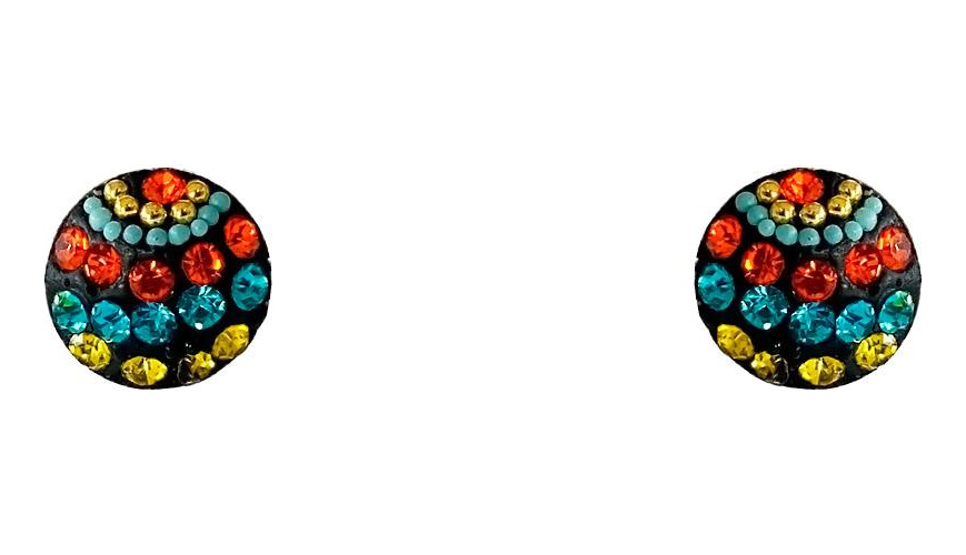 Collar Aretes Colibrí Artesanal Chico Piedras Plata Ley 925