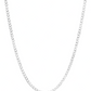 Joyaris Cadena Barbada Cubana Plata 925 Hombre 45cm 4mm Plateado