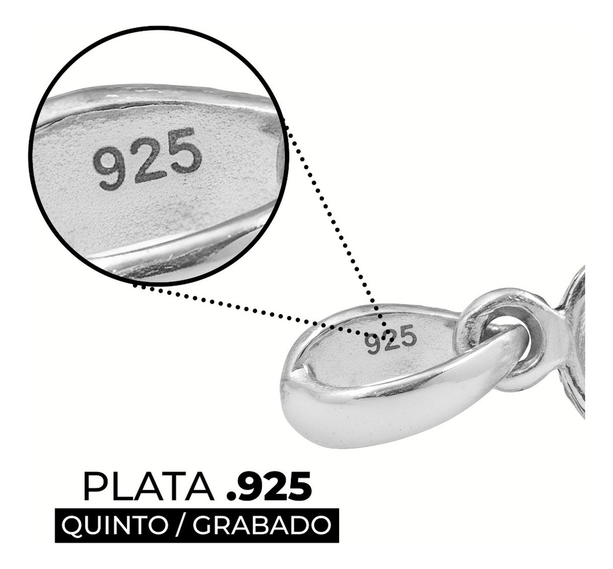 Dije Cruz Grande Rodizada De Plata Ley .925 Zirconias 5.2 Cm Multicolor