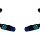 Collar Aretes Colibrí Artesanal Zirconias Plata Ley 925