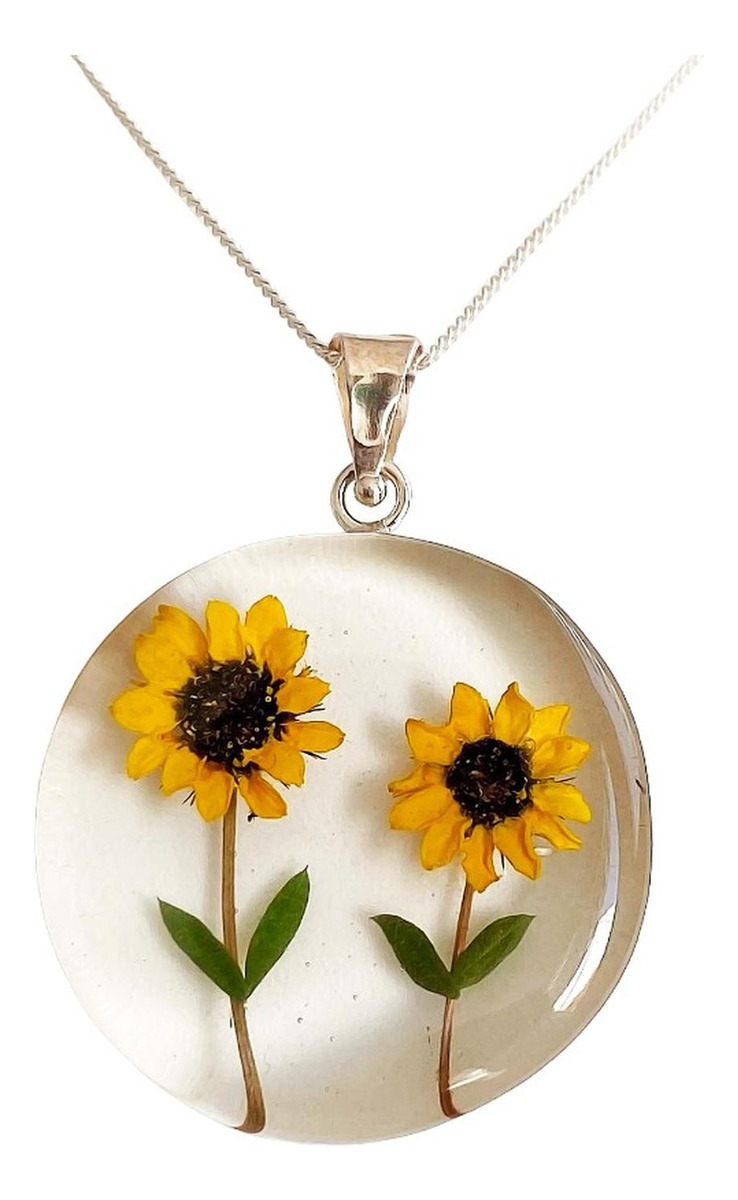 Shrek Aretes Collar Girasol Promesa Regalo Amor Plata S925