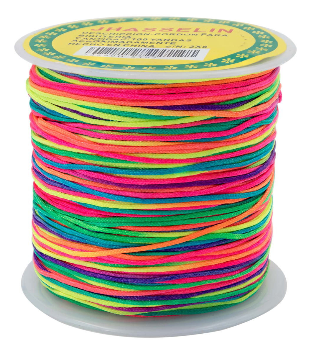 Hilo Para Pulseras Chino Elastico Bisutería 0.8 Mm 92 Metros