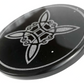 Nudo De Bruja Tallado En Obsidiana Grande Artesanal