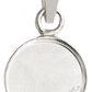 Dije Medalla Espiritu Santo Chica Plata Pura Ley 999