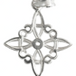 Dije Nudo De Bruja Celta Zirconia Centro Plata Ley 925