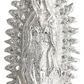 Dije Grande Virgen De Guadalupe Zirconias Plata 925