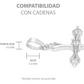 Joyaris Dije Cruz Italiana Plata 925 Unisex Zirconias 31mm Plateado