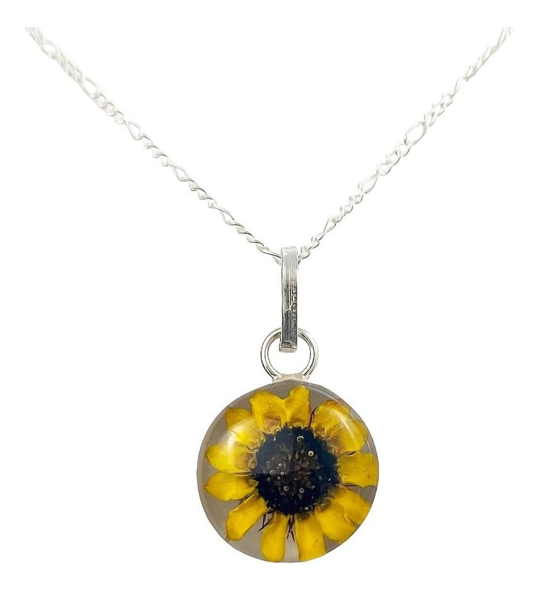 Shrek Aretes Collar Girasol Promesa Regalo Amor Plata S925