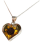 Shrek Aretes Collar Girasol Promesa Regalo Amor Plata S925