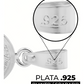 Dije Llave Medalla Doble Vista San Benito Plata 925 2.8 Cm - Plateado