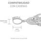 Joyaris Dije Santa Muerte 3d Grande Plata925 Hombre Zirconia Plateado