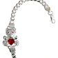 Pulsera Esclava Osito Zirconias Dama Mujer Regalo Plata 925