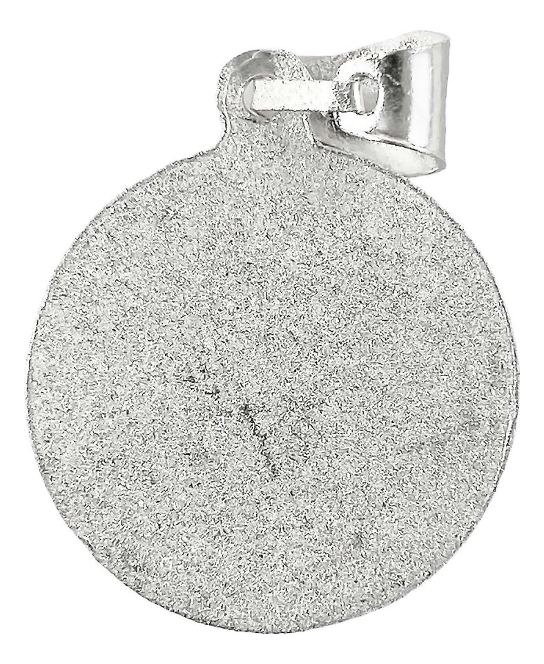 Dije Medalla San Miguel Arcangel Regalo Mediana Plata 925
