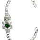Pulsera Esclava Osito Zirconias Dama Mujer Regalo Plata 925