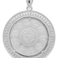 Joyaris Dije Onza Plata Pura 999 Hombre Zirconias 56mm Plateado