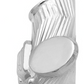 Joyaris Dije Cruz Tubular Cristo Plata 925 Unisex 30mm Plateado