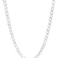Joyaris Cadena Barbada Cubana Plata 925 Hombre 55cm 8mm Plateado