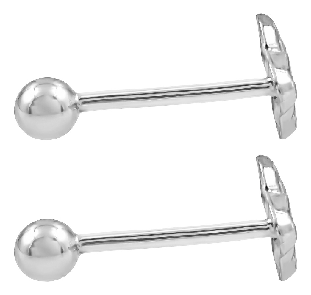 Broqueles Plata 925 Saturno Luna Estrellas Broquel De Bolita