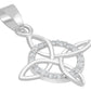 Pack 3 Nudo De Bruja Celta Con Zirconias Plata Ley 925