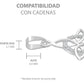 Dije Nudo De Bruja Celta Con Zirconias En Plata Ley 925